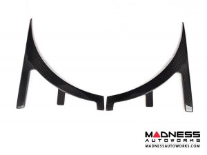 Mercedes-Benz CLA-Class AMG Front Canard Molding Trims - Carbon Fiber Mercedes-Benz CLA-Class AMG Front Canard Molding Trims - Carbon Fiber